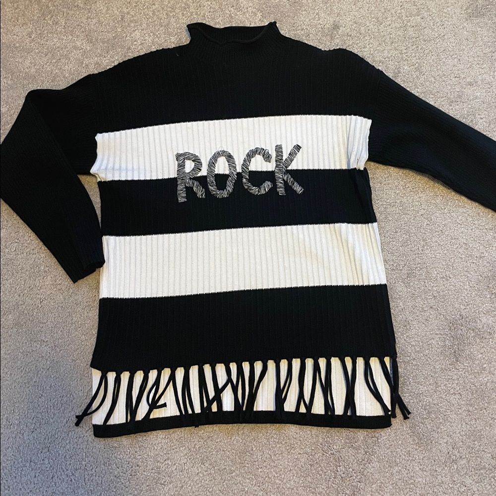 Gabby Isabella cotton blend tunic sweater